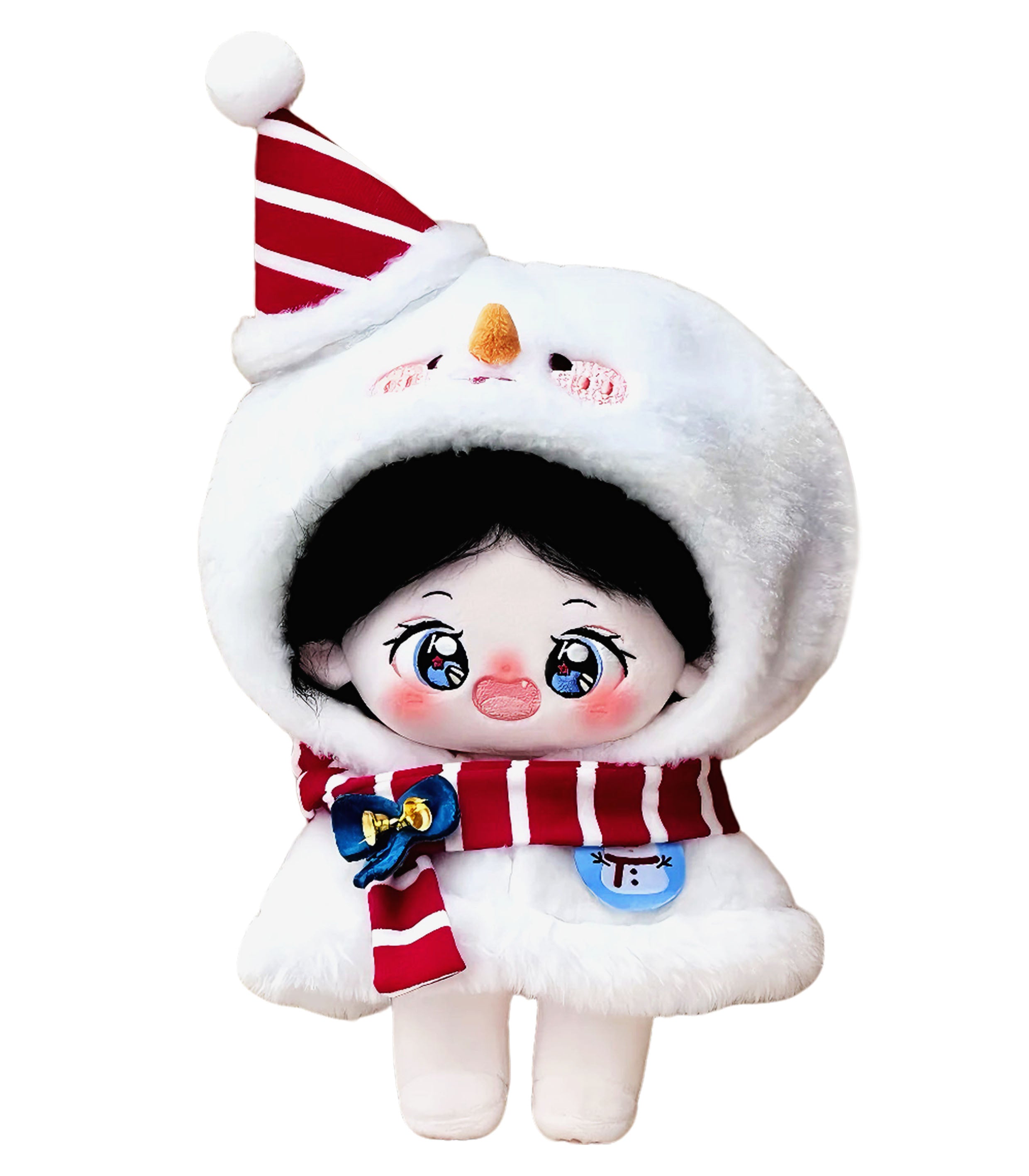 Doll Clothes |Christmas Doll's Snowman  Balaclava Set - Festive & Fun |  Doll's Snowman Hood