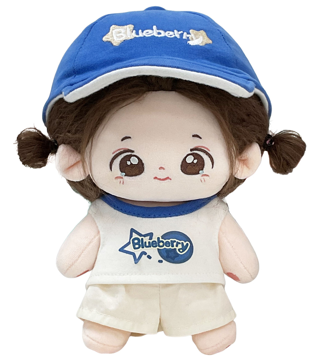 Doll Clothes | Five-color baseball uniform set | Five-color baseball cap | Fruit elements