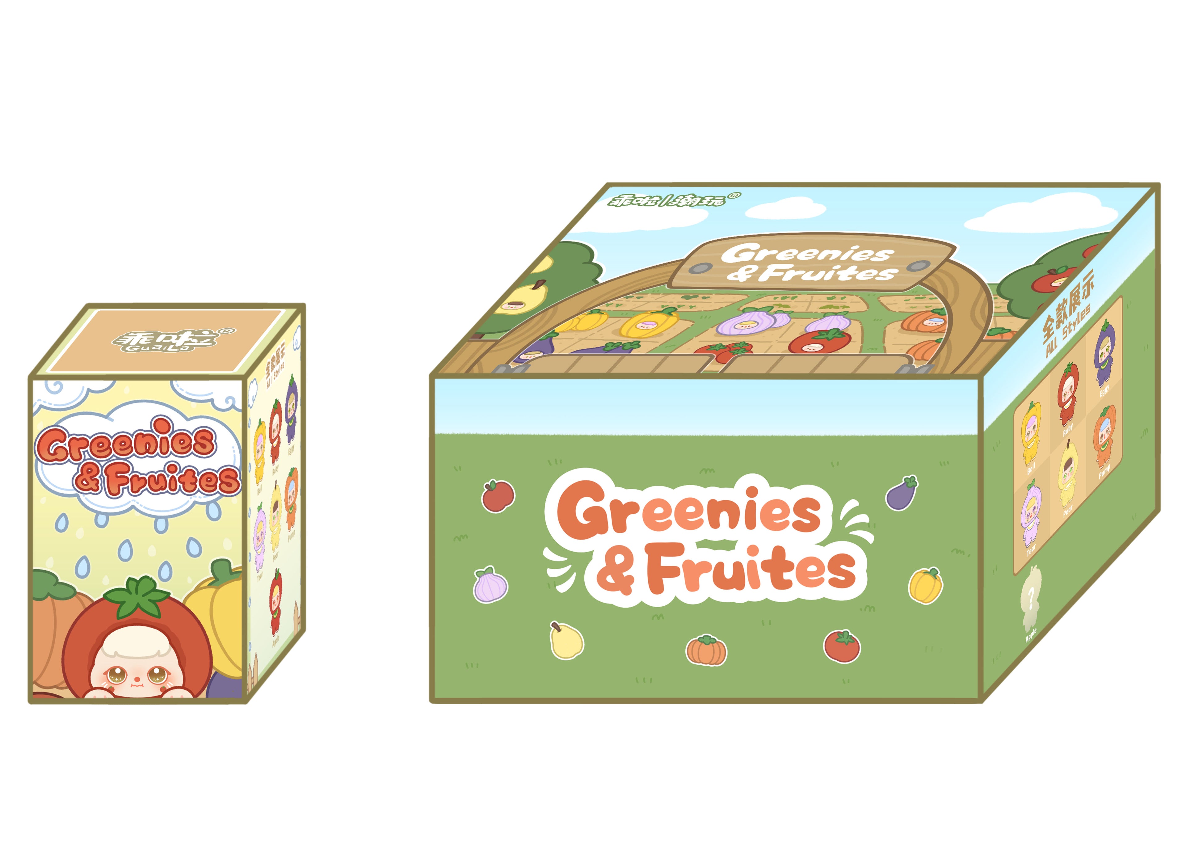 Blind Box Products | Greenies & Fruities