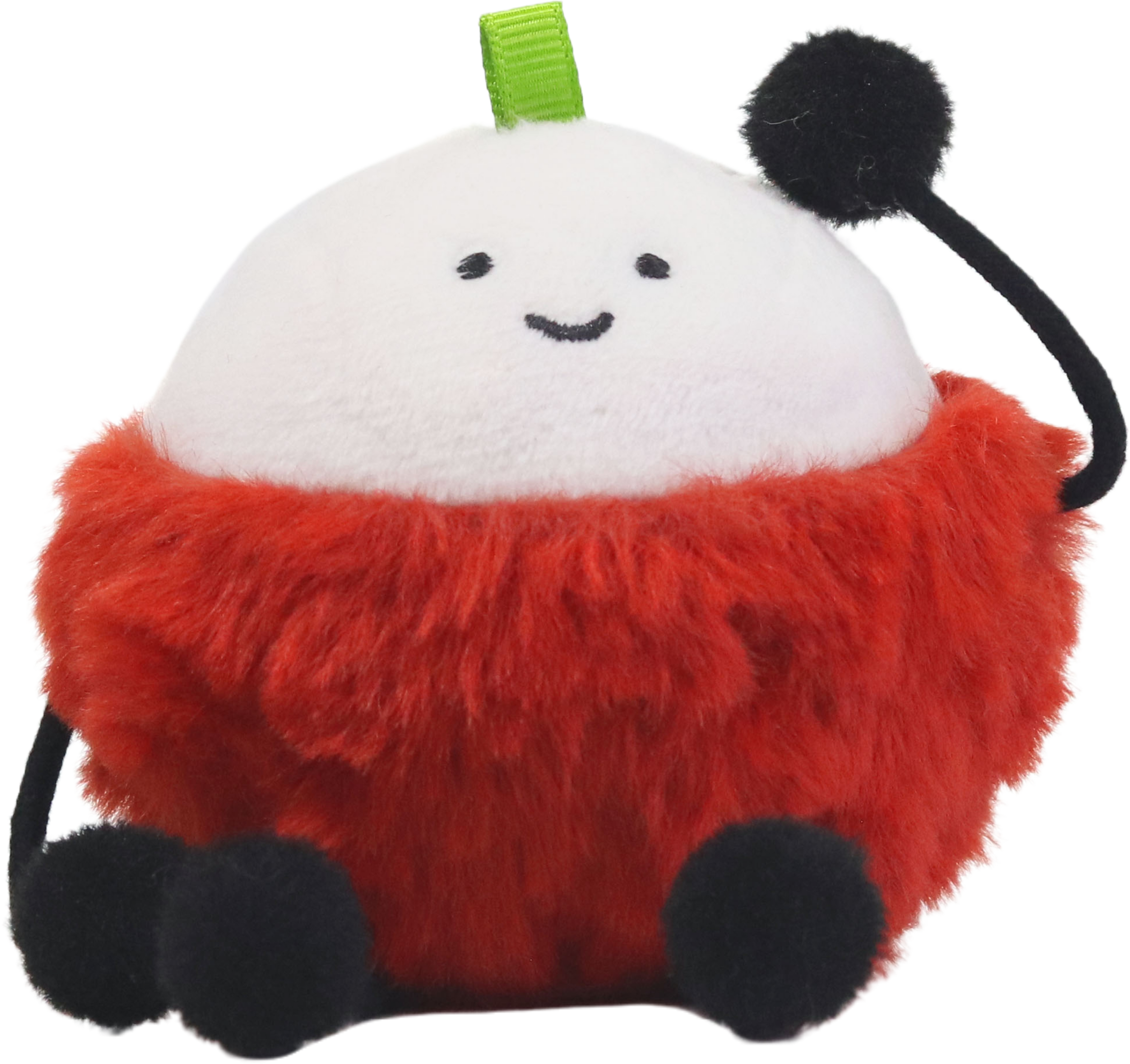 Tropical Fruit Plush Keychain