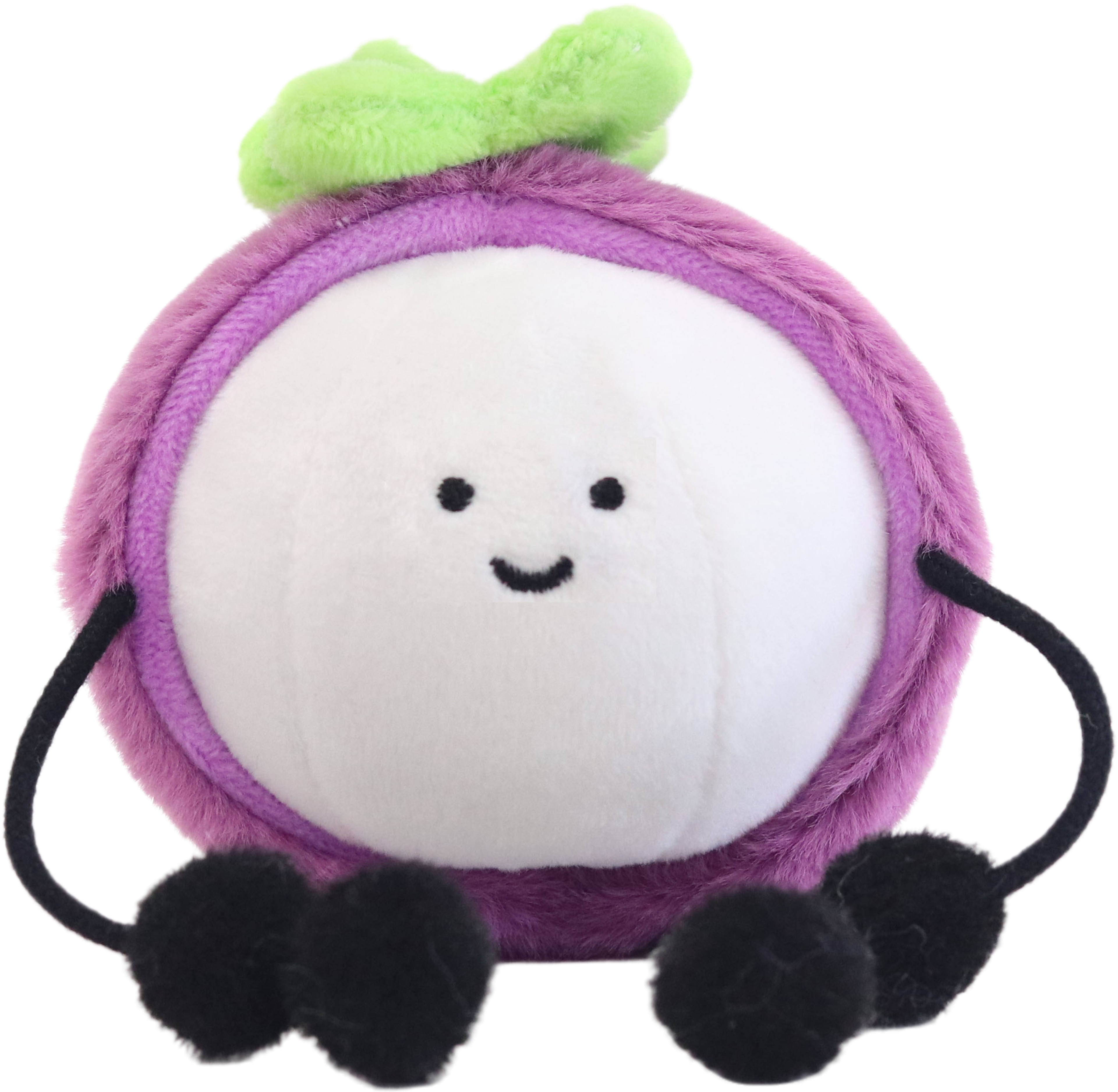 Tropical Fruit Plush Keychain